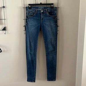 Low rise skinny fit Zara jeans